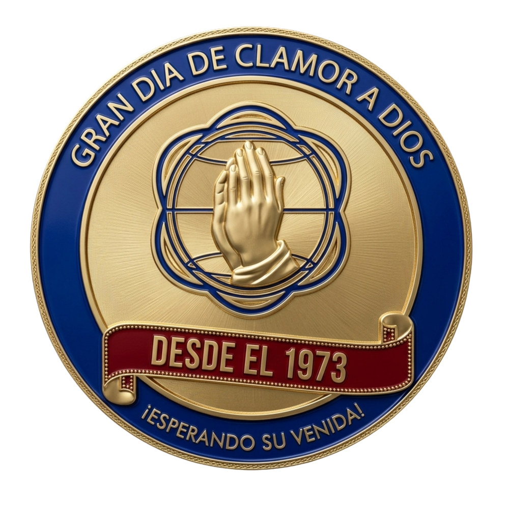 Medalla oficial Gran Día de Clamor a Dios — Desde 1973